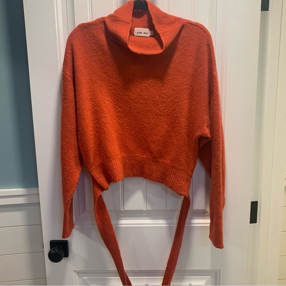 Line and Dot. Anthropology. Oriana tied sweater. Size Small. - Picture 2 of 10